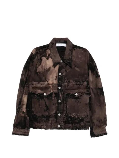 bleached denim jacket by ETUDES STUDIO