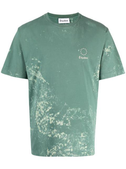 bleached-effect organic cotton T-shirt by ETUDES STUDIO