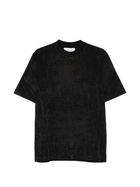 cracked cotton T-shirt by ETUDES STUDIO