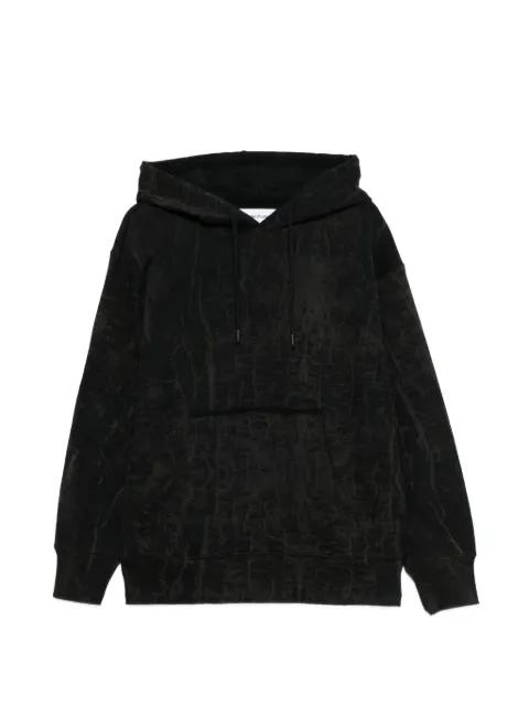 cracked hoodie by ETUDES STUDIO