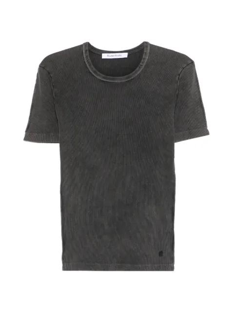 crew-neck rib T-shirt by ETUDES STUDIO