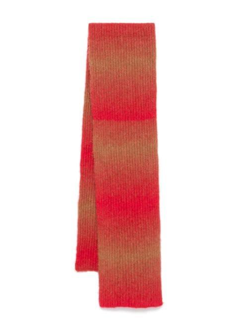 gradient-effect scarf by ETUDES STUDIO