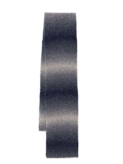 gradient-effect scarf by ETUDES STUDIO