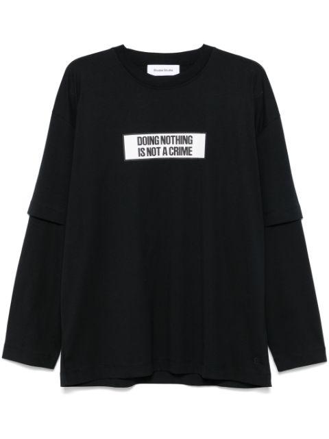 graphic-print T-shirt by ETUDES STUDIO
