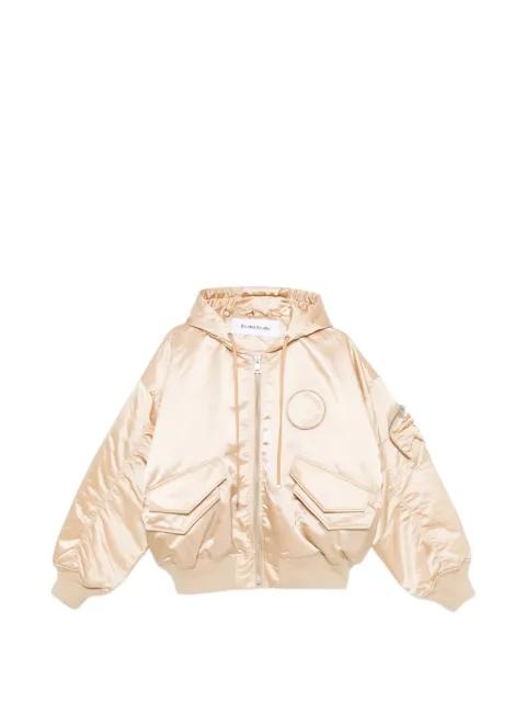 hoodied oversized bomber jacket by ETUDES STUDIO