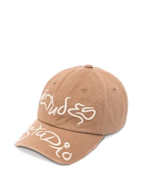 logo-embroidered cap by ETUDES STUDIO