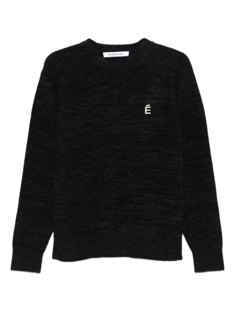 logo-embroidered round-neck sweater by ETUDES STUDIO