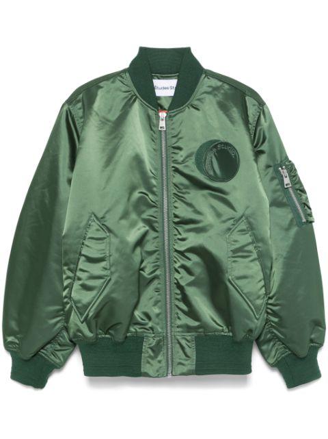 logo-patch bomber jacket by ETUDES STUDIO