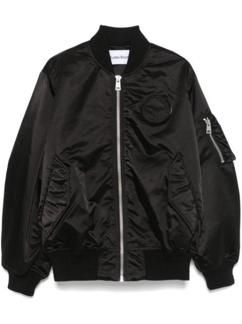 logo-patch bomber jacket by ETUDES STUDIO