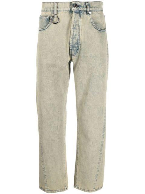overdyed regular jeans by ETUDES STUDIO
