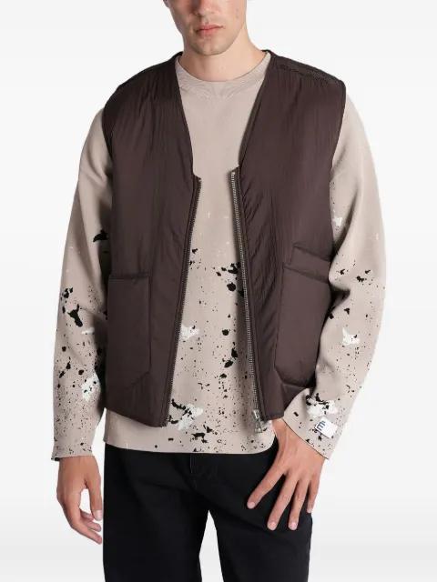 sleeveless zip-pocket gilet by ETUDES STUDIO