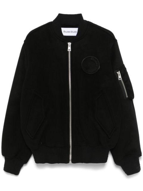 wool bomber jacket by ETUDES STUDIO
