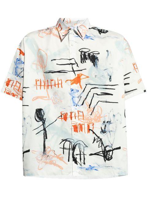 x Julian Farade Illusion cotton shirt by ETUDES STUDIO