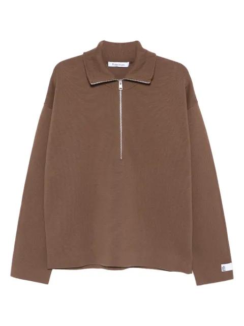 zip-up sweatshirt by ETUDES STUDIO