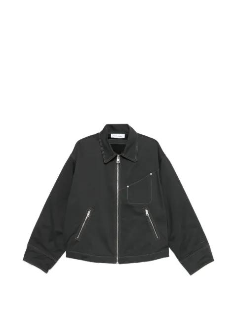 zipped boxy jacket by ETUDES STUDIO
