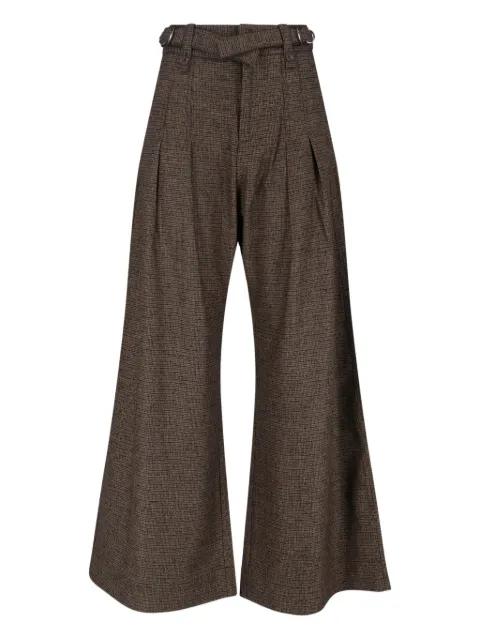 pleated trousers by EUDON CHOI