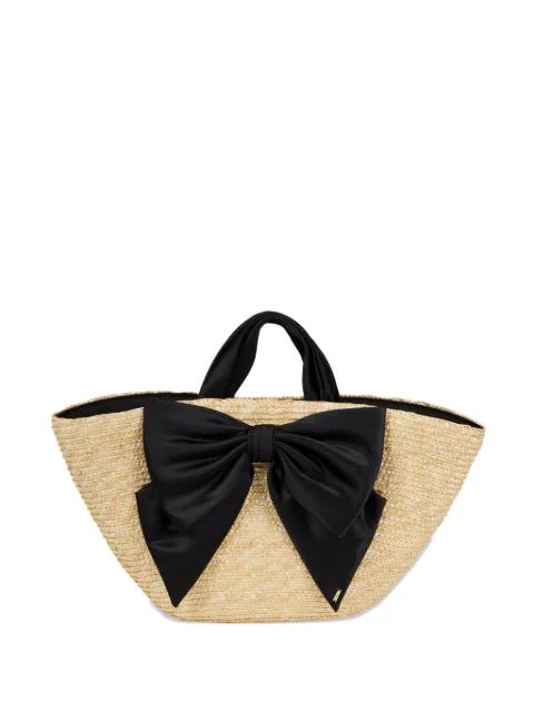 Carlotta bow-detail tote bag by EUGENIA KIM