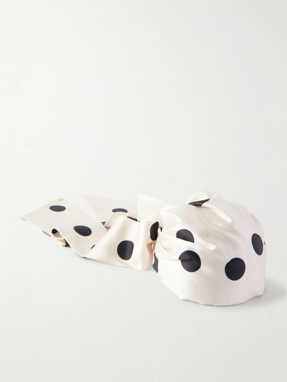 Gigi polka-dots headscarf by EUGENIA KIM