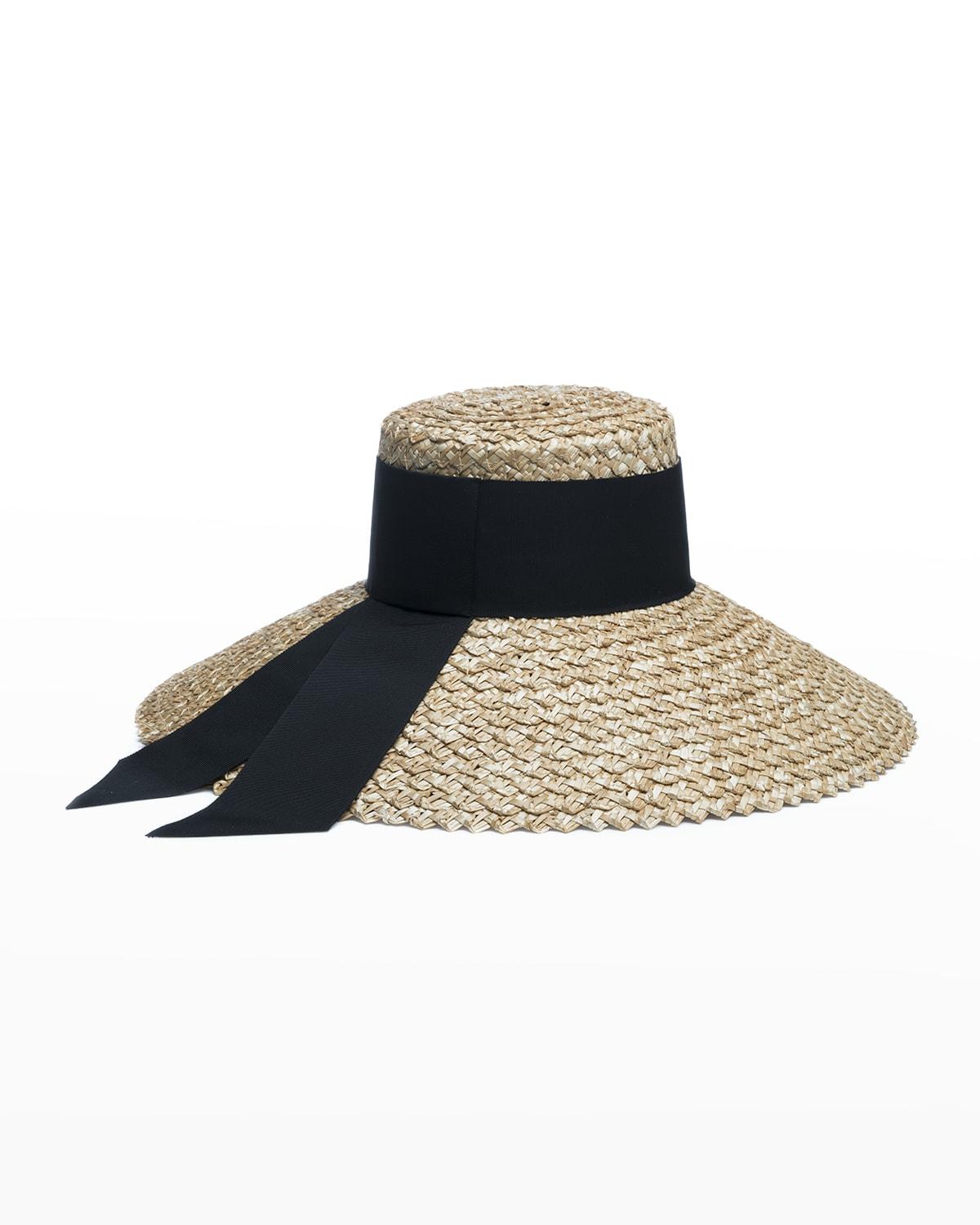 Mirabel Natural Straw Hat by EUGENIA KIM
