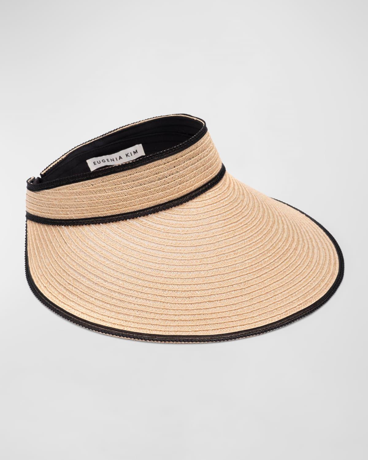 Trixie Rollable Hemp Visor by EUGENIA KIM