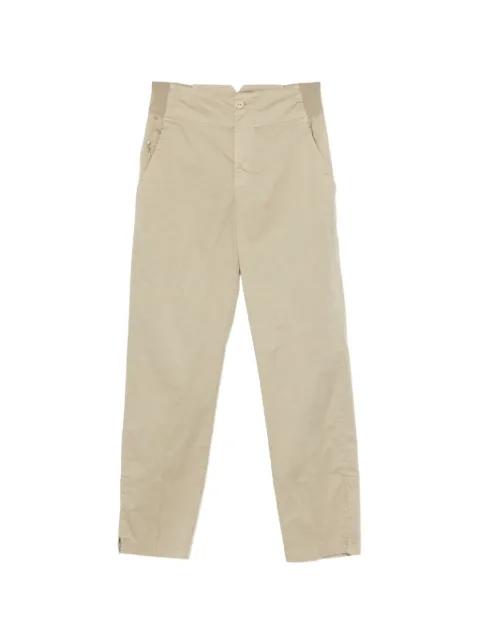 straight-leg cropped trousers by EUROPEAN CULTURE