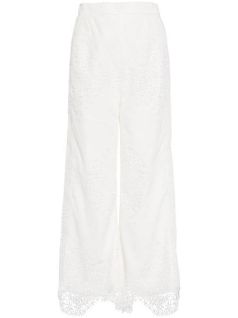 Vida wide-leg trousers by EVARAE