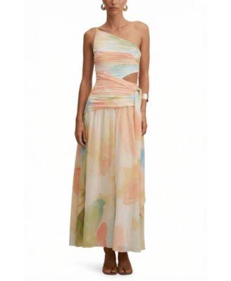 Women's Connie Ruched Asym Maxi Dress by EVER NEW