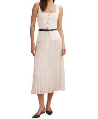 Women's Delphine Sleeveless Square Neck Dress by EVER NEW