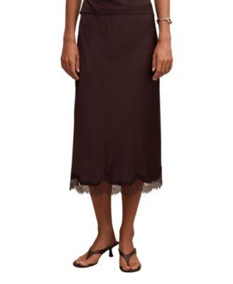 Women's Enola Lace Midi Skirt by EVER NEW