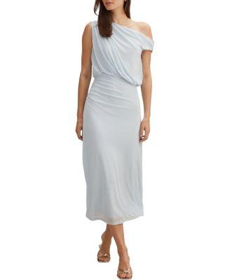 Women's Honey Tipped Shoulder Midi Dress by EVER NEW