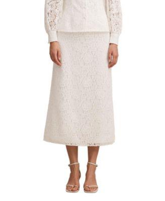 Women's Loretta Lace Midi Skirt by EVER NEW