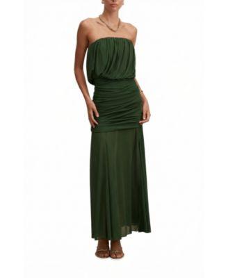 Women's Lyra Bandeau Draped Maxi Dress by EVER NEW