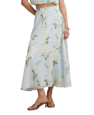 Women's Maisie Circle Midi Skirt by EVER NEW