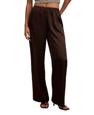 Women's Sara Satin Wide Leg Pants by EVER NEW