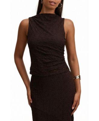 Women's Tahlia Textured Lace Tank by EVER NEW