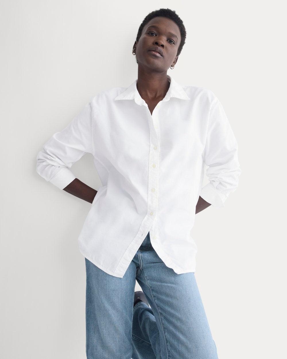 Everyday Oxford Shirt | White by EVERLANE