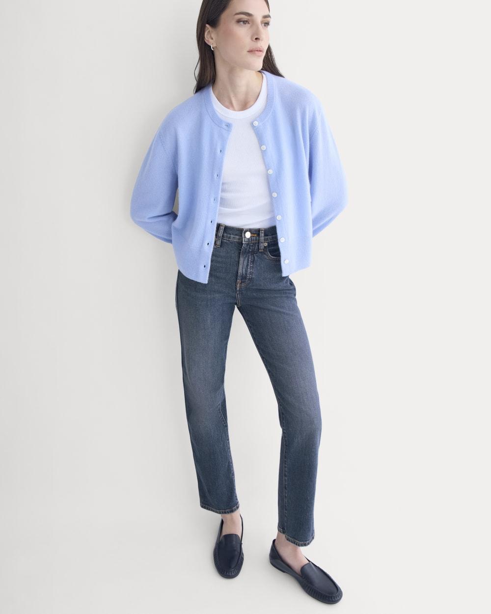 High-Rise Cigarette Jean | Light Vintage Indigo by EVERLANE