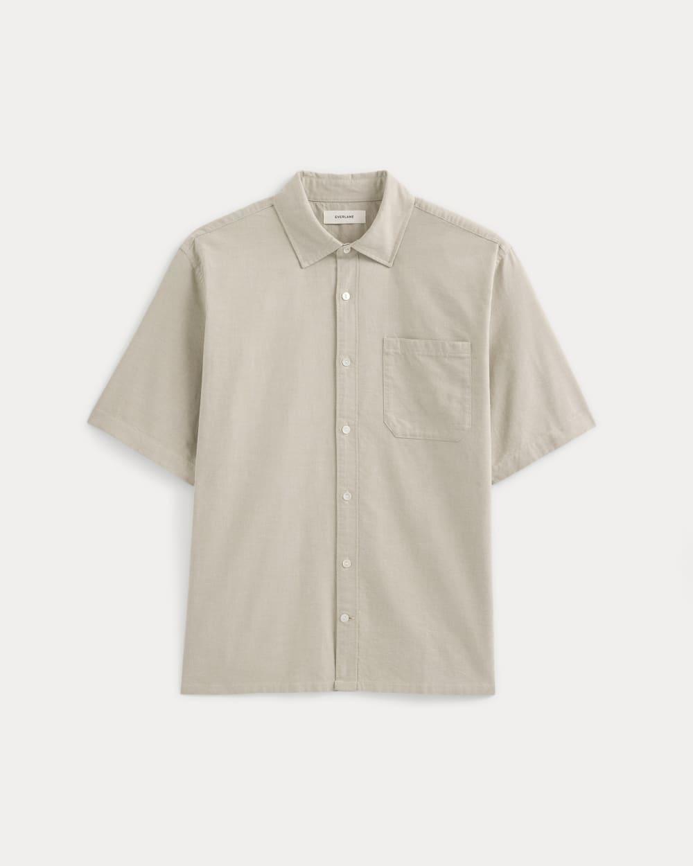 Lightweight Short-Sleeve Oxford | Chinchilla Chambray by EVERLANE
