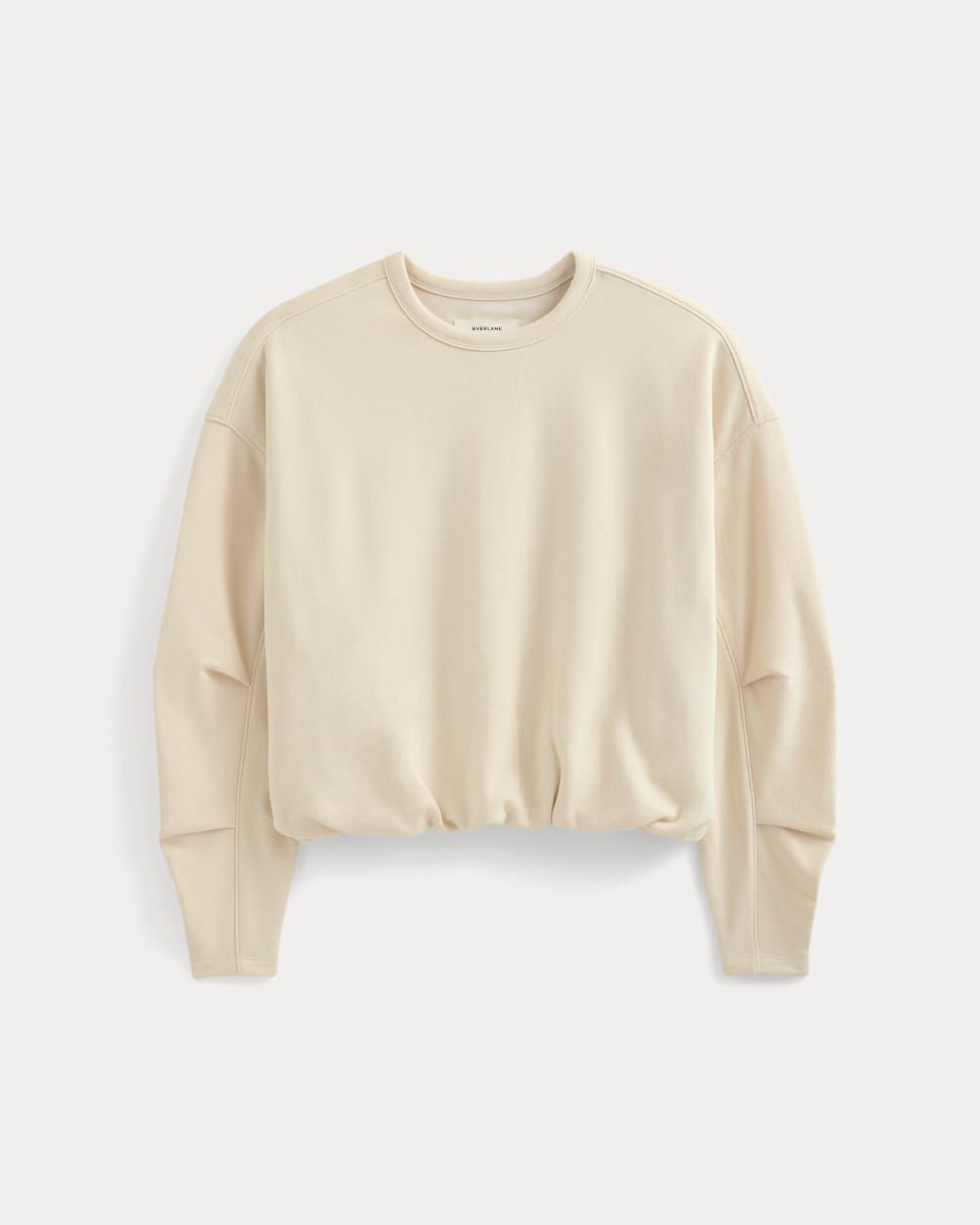 Lightweight Terry Bubble Sweatshirt | Parchment by EVERLANE