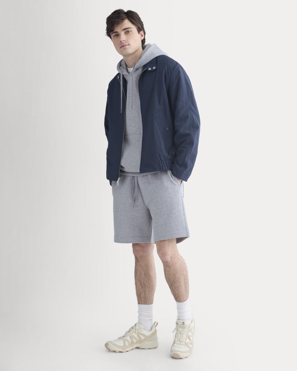 Luxe Fleece Easy Short | Vintage Heather Grey by EVERLANE