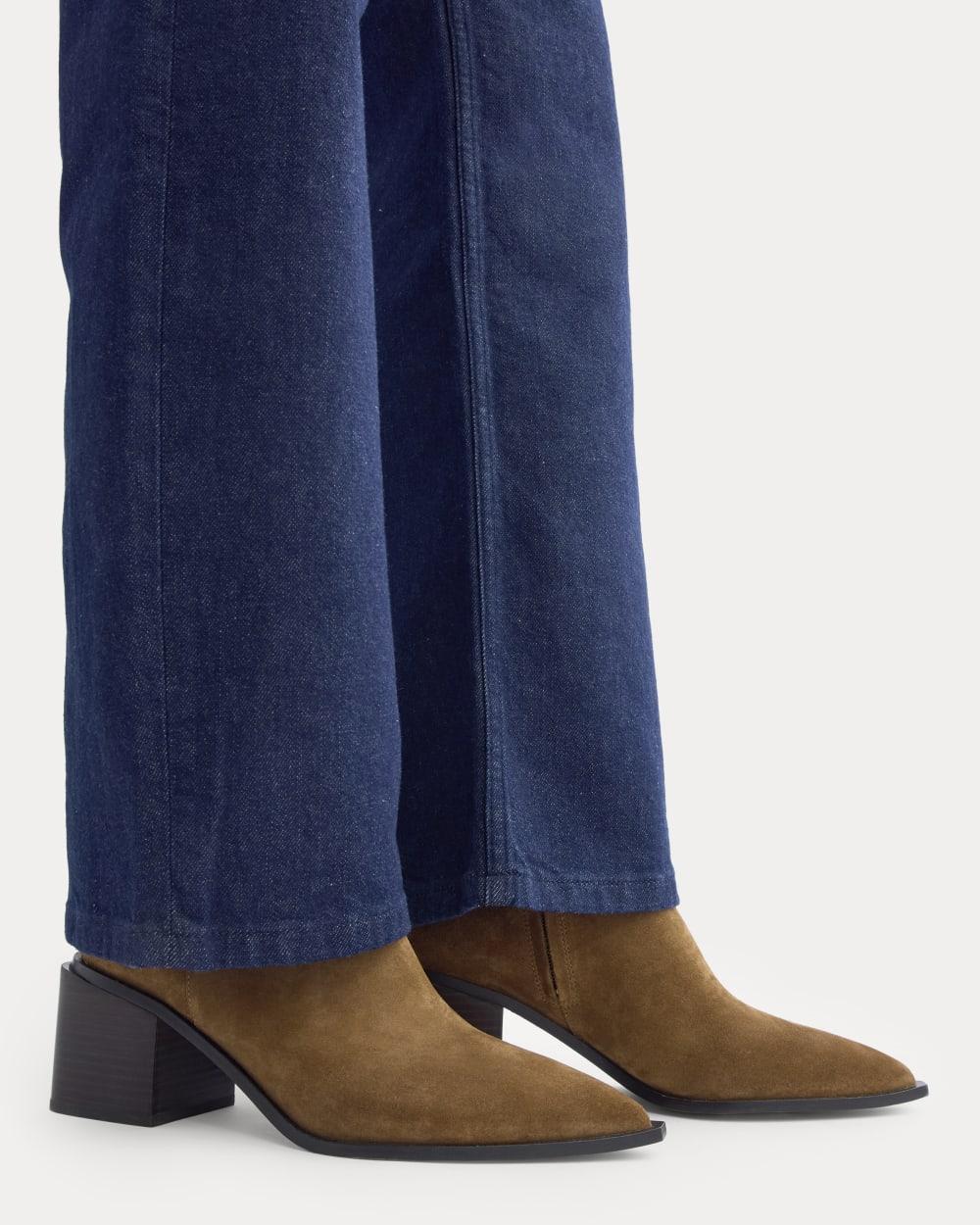 Studio Block Heel Boot | Russet by EVERLANE