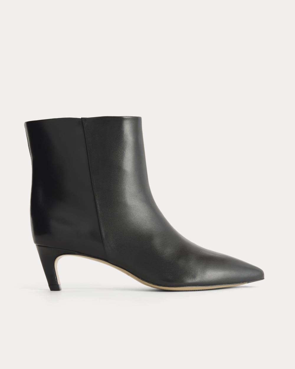 Studio Kitten Heel Bootie | Black by EVERLANE