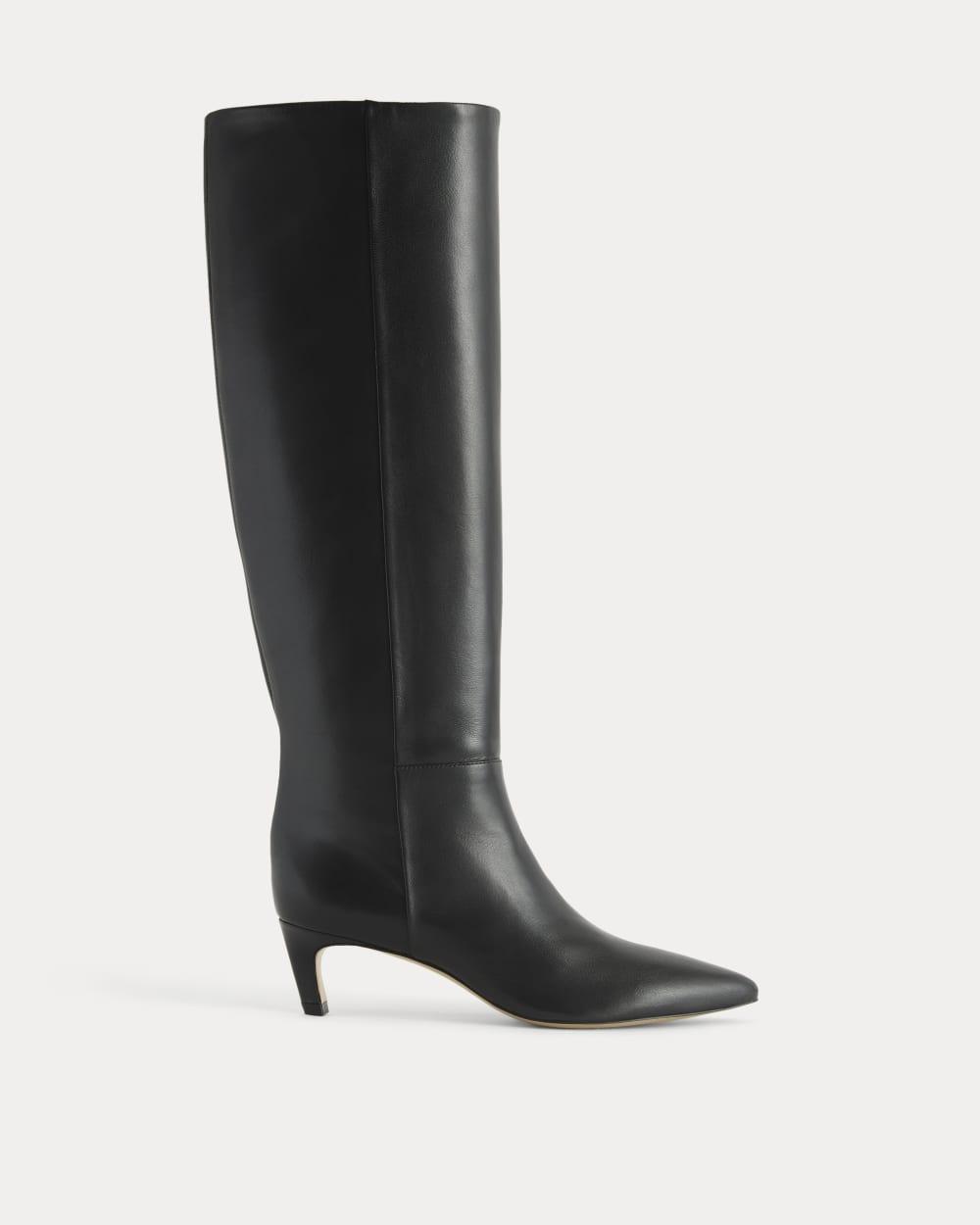 Studio Knee-High Boot | Black by EVERLANE