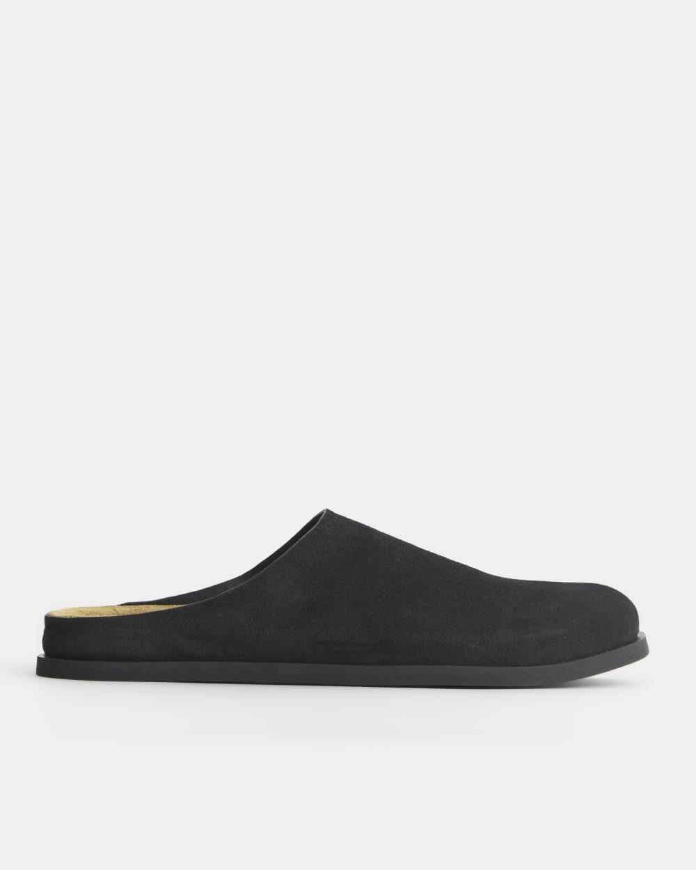 Suede Clog | Black Suede by EVERLANE