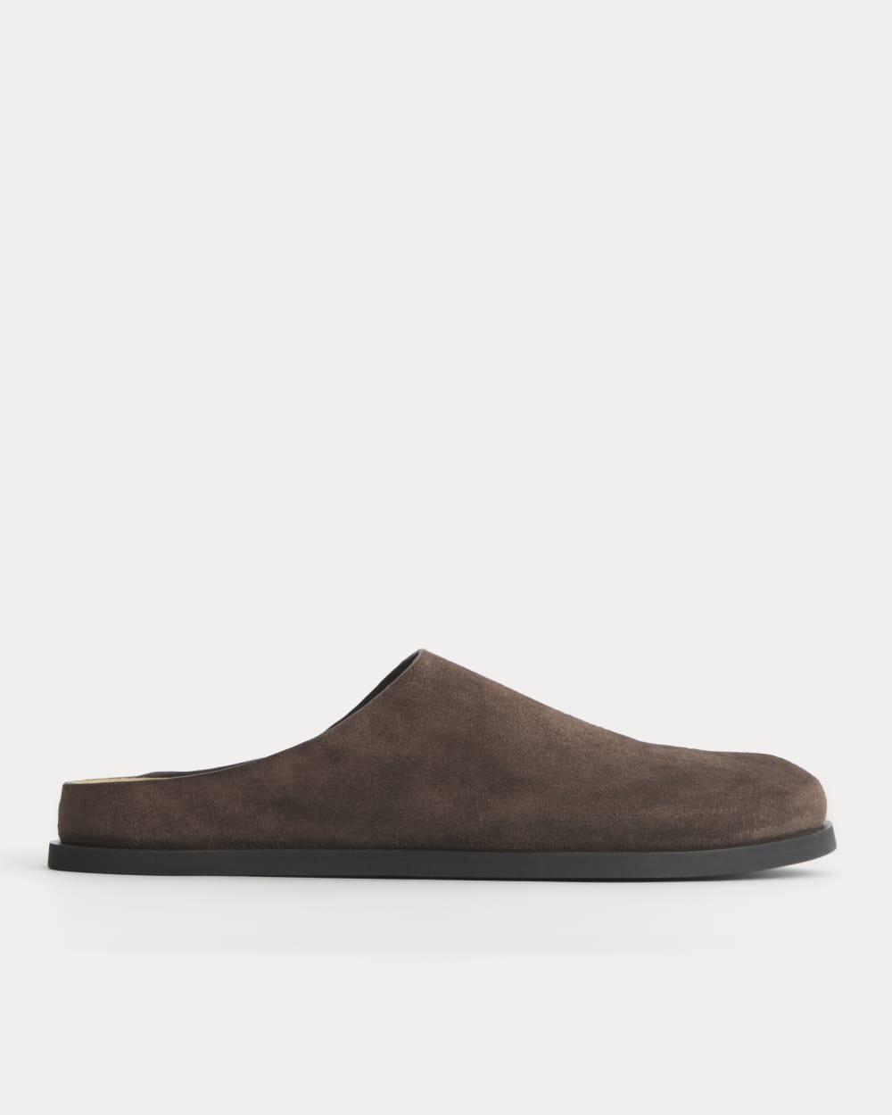 Suede Clog | Deep Brown by EVERLANE