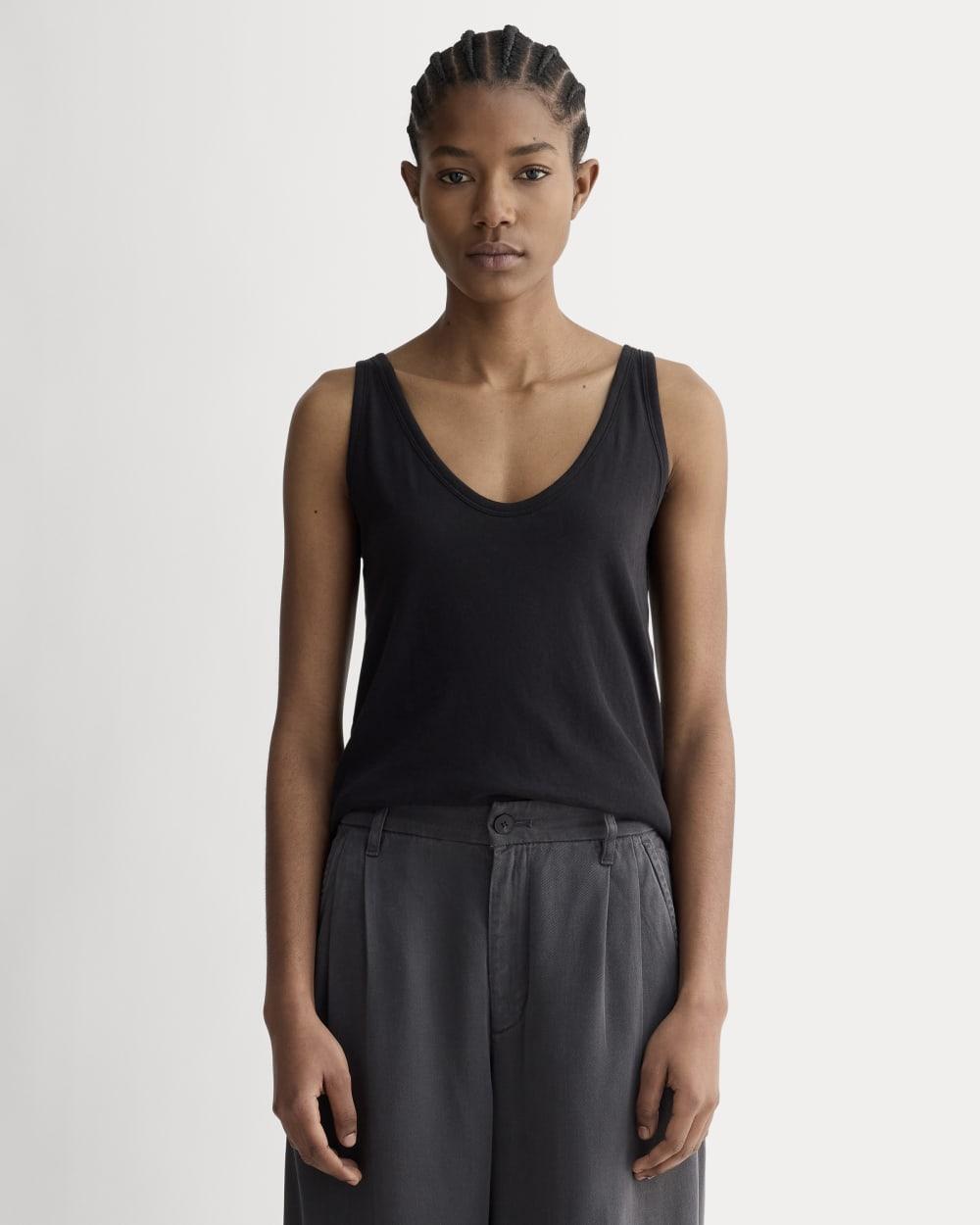 The Air Cami | Black by EVERLANE