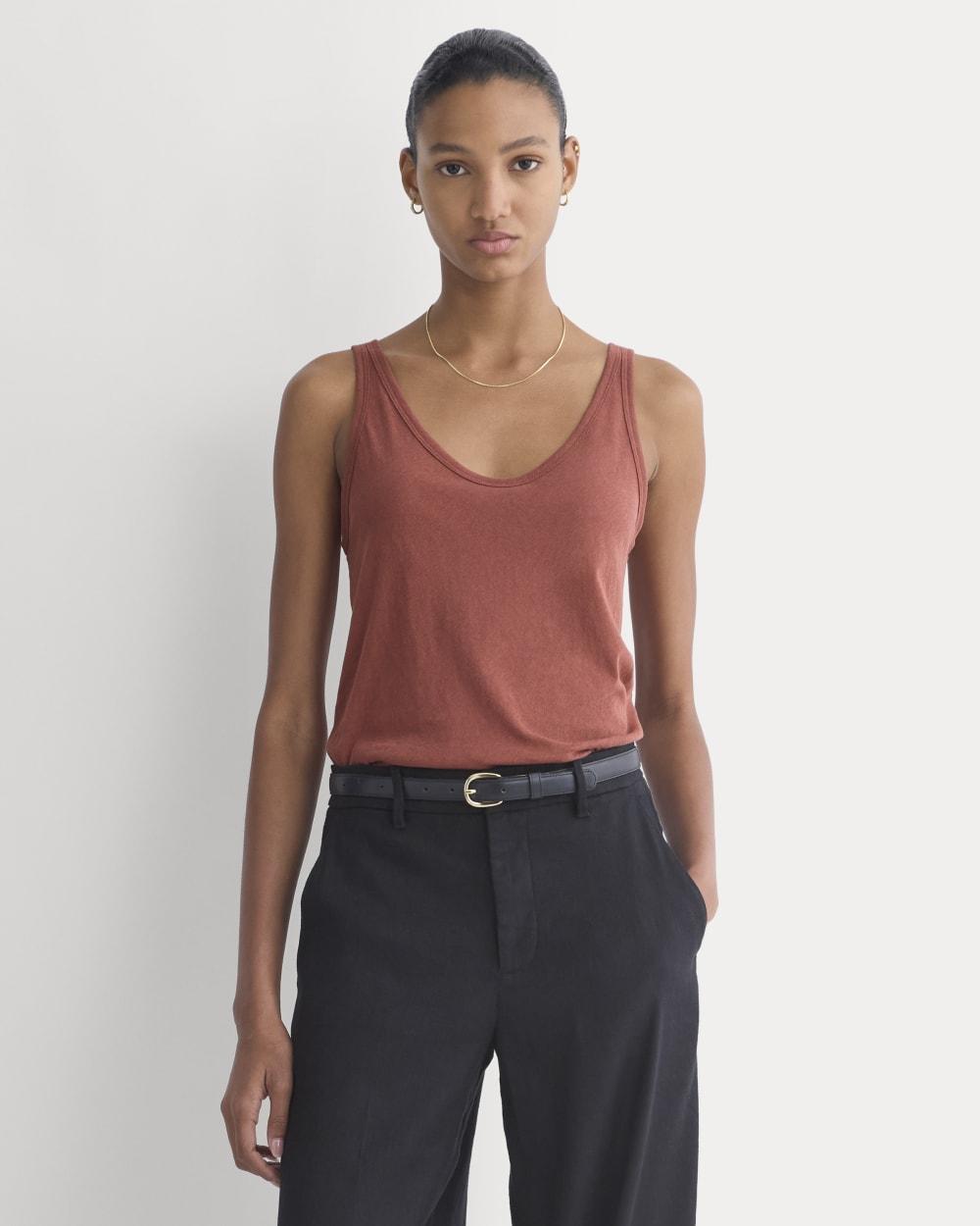 The Air Cami | Henna Red by EVERLANE