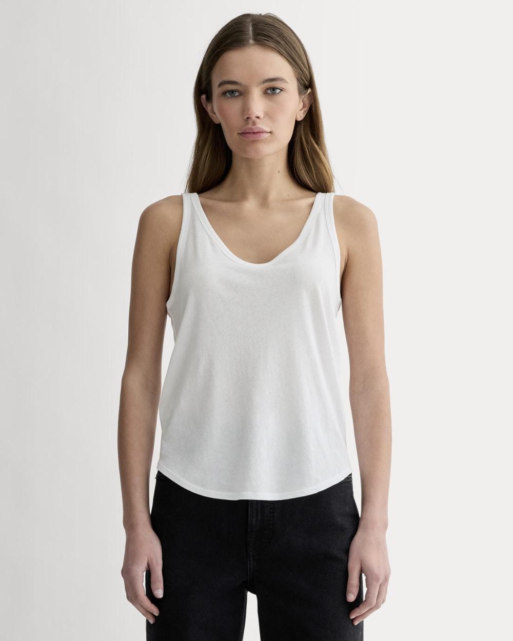 The Air Cami | White by EVERLANE