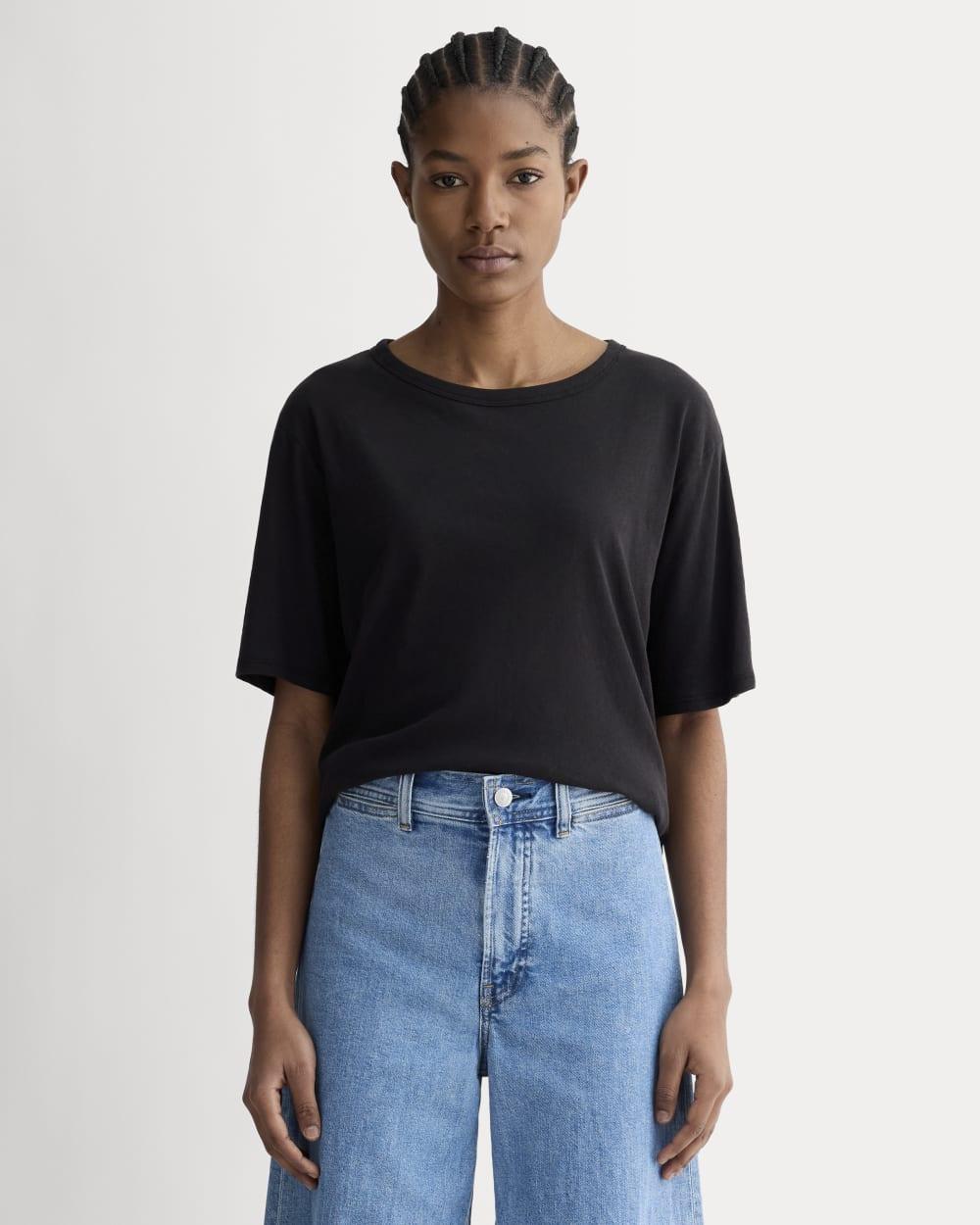 The Air Tee | Black by EVERLANE