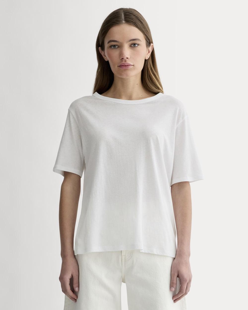 The Air Tee | White by EVERLANE
